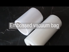 注文のヒート シールPAの真空シールの貯蔵は食糧のための浮彫りにされた真空のシーラー袋を袋に入れる