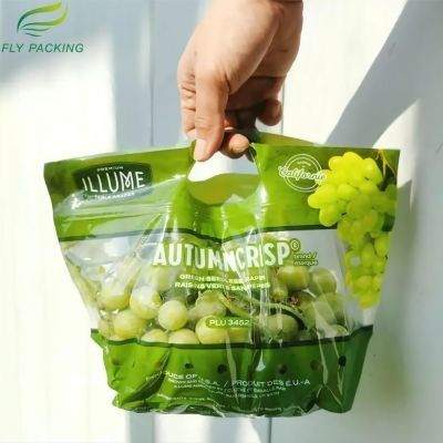 果物と野菜のためのResealableジップ ロック式の新鮮な野菜の生物分解性の包装