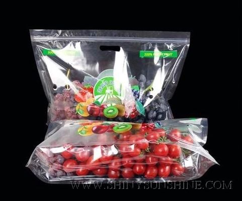 スーパーマーケットのプラスチック明確な果物と野菜包装PPのPeのブドウの新鮮な果物の包装